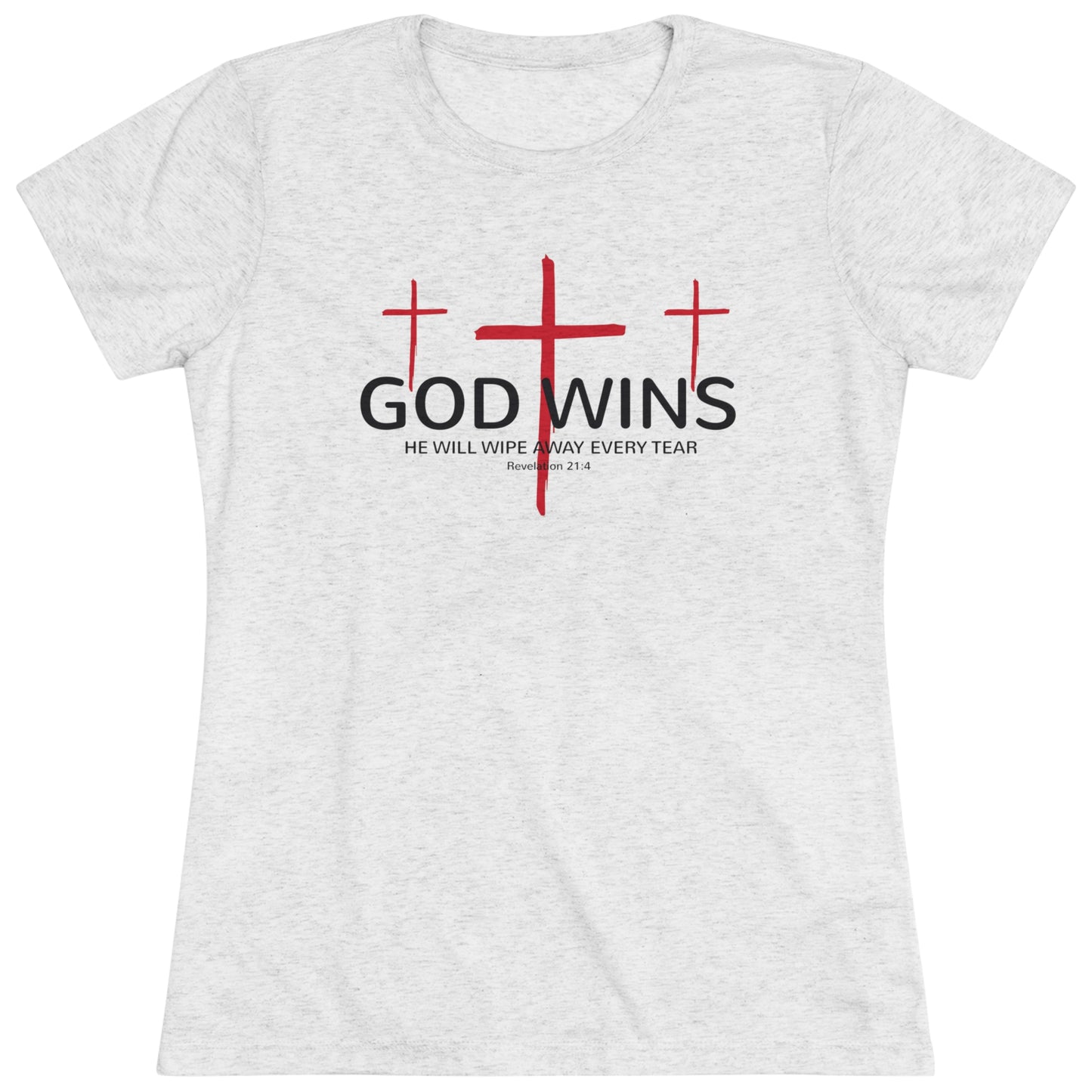 GOD WINS - WOMEN'S TEE