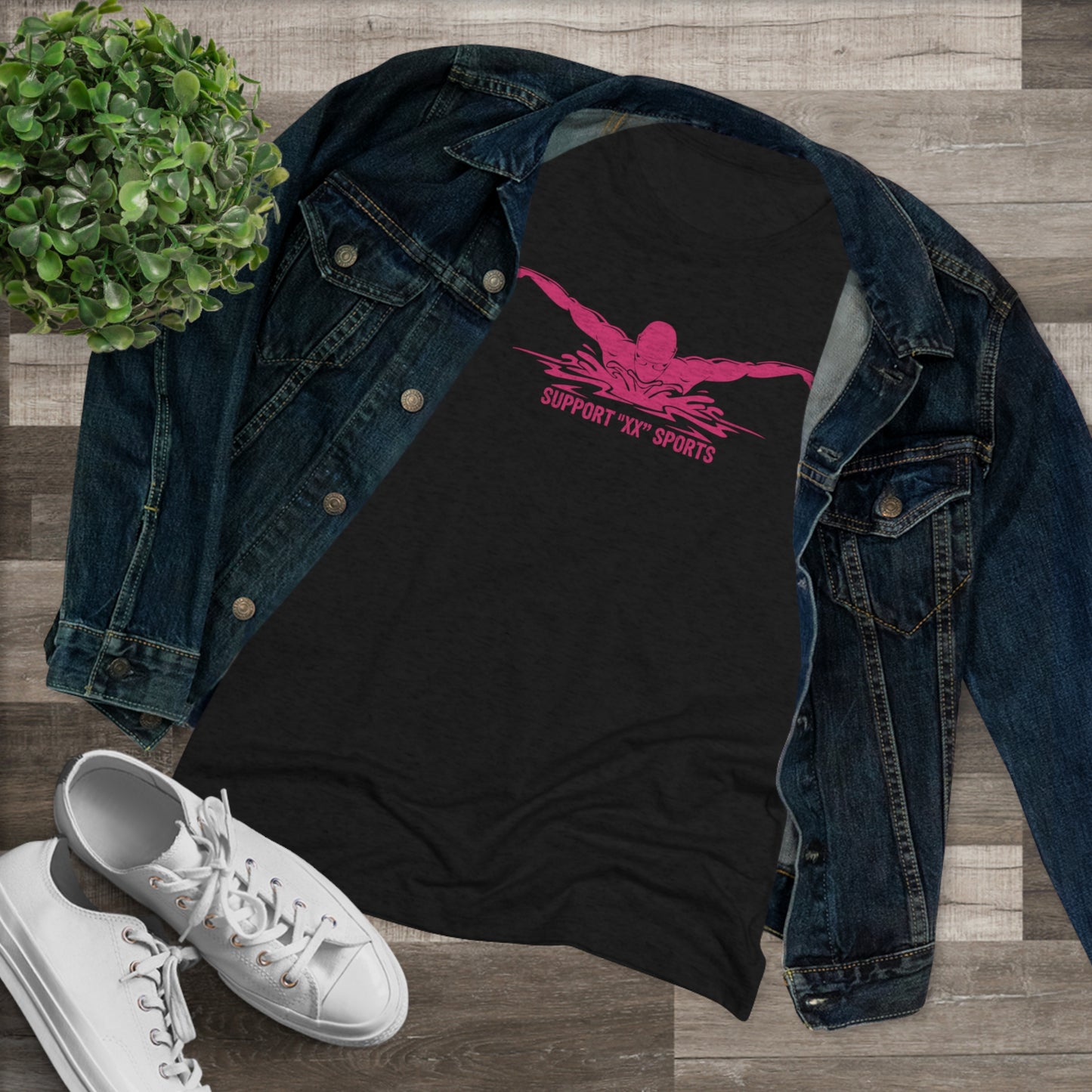 SUPPORT "XX" SPORTS - WOMEN'S TEE