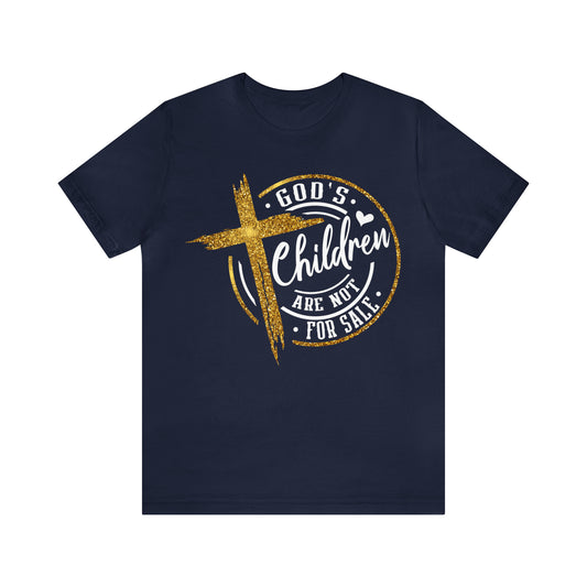 GOD'S CHILDREN ARE NOT FOR SALE - WOMEN'S TEE